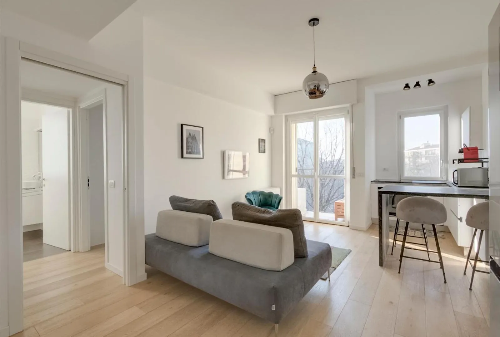 Loft Charme: Bilocale Con Balcone Apartment Milan